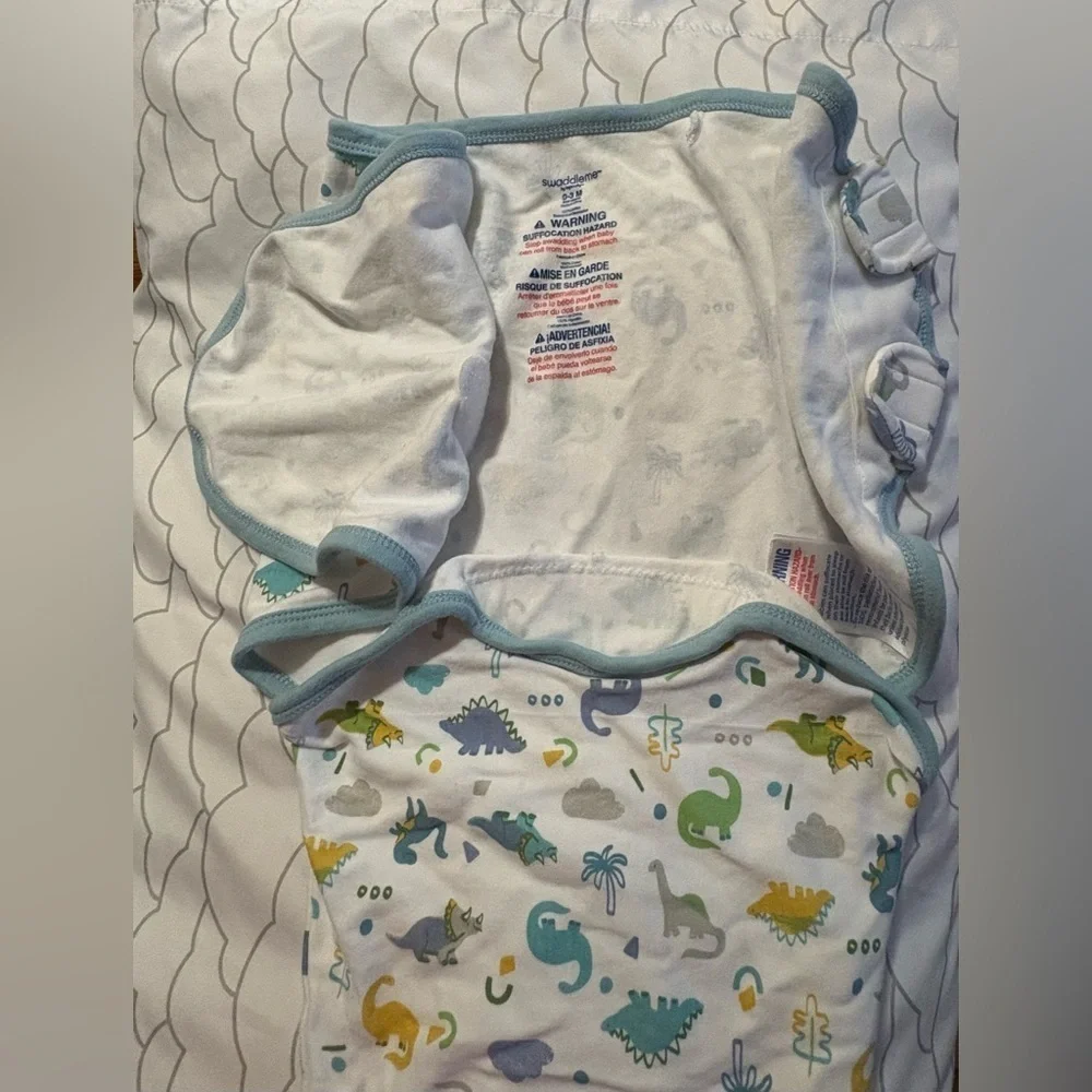 SwaddleMe Soft Blue Baby Swaddle 2 pcs